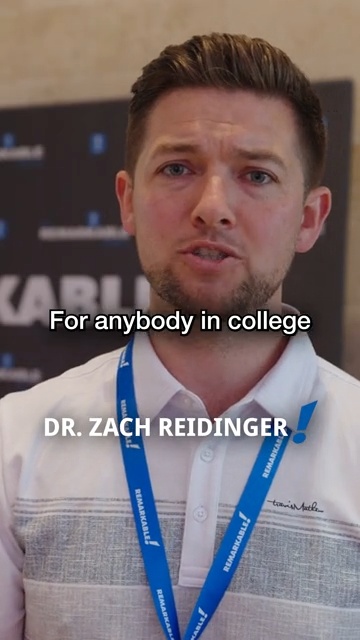 TRP testimonial: Dr. Zach Reidinger